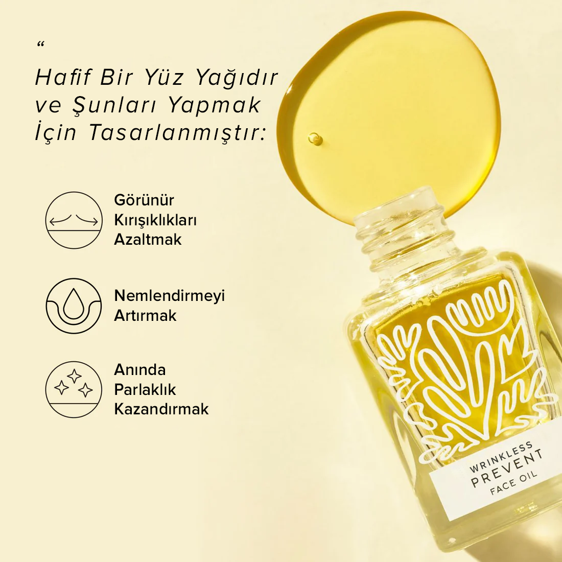 Prevent Yaşlanma Karşıtı Yüz Yağı