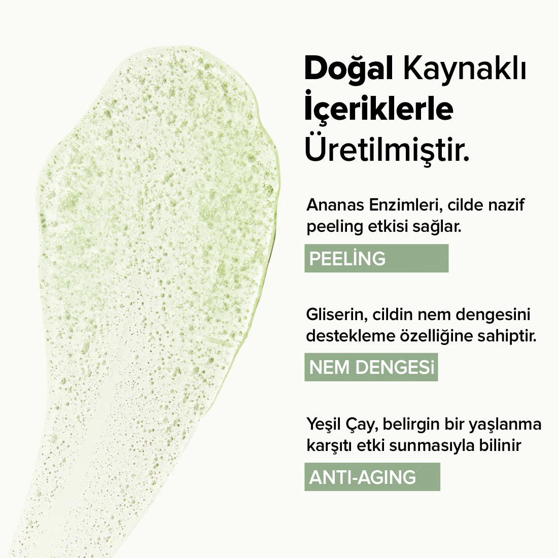 Refresh Hassas Enzim Temizleyici Yüz Jeli