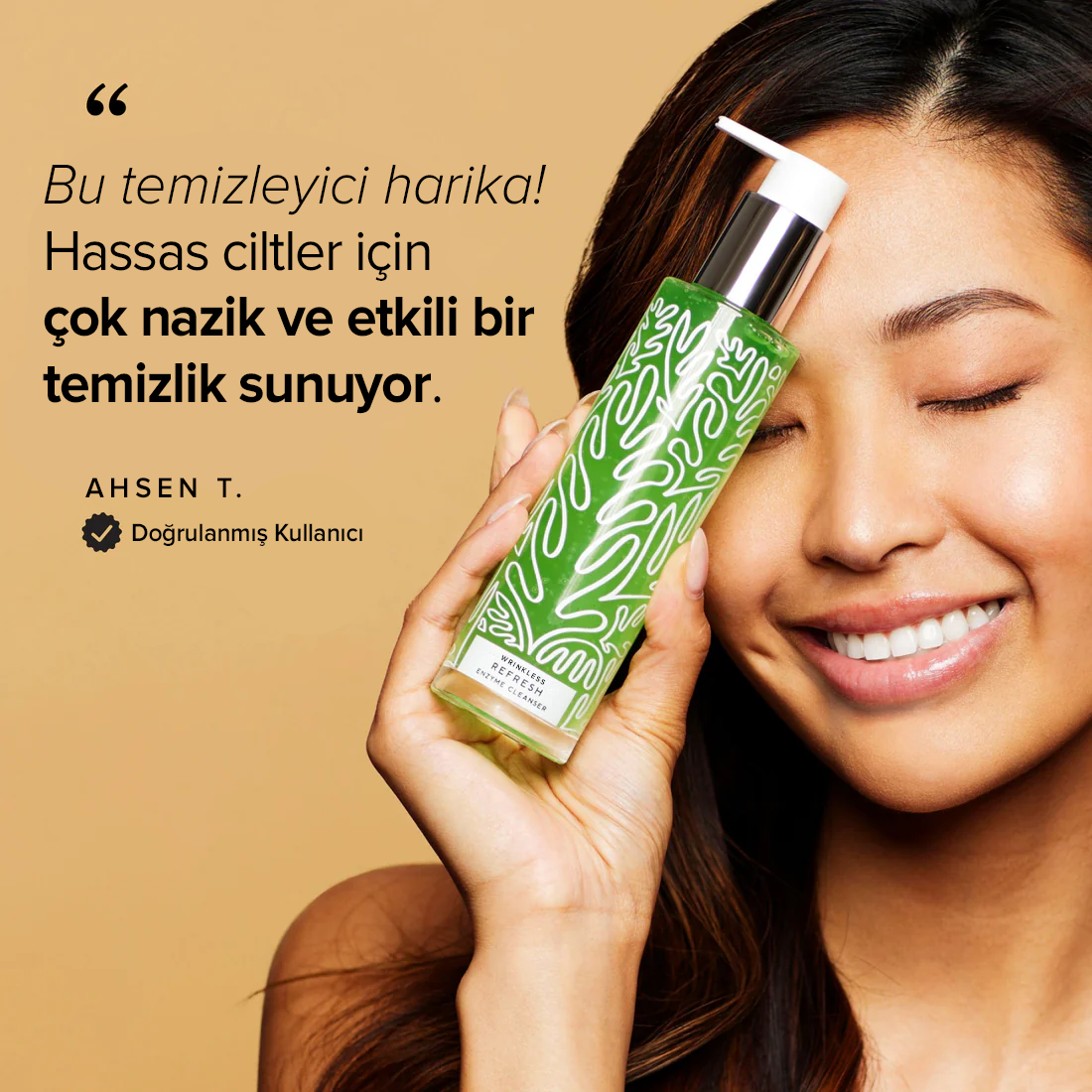 Refresh Hassas Enzim Temizleyici Yüz Jeli