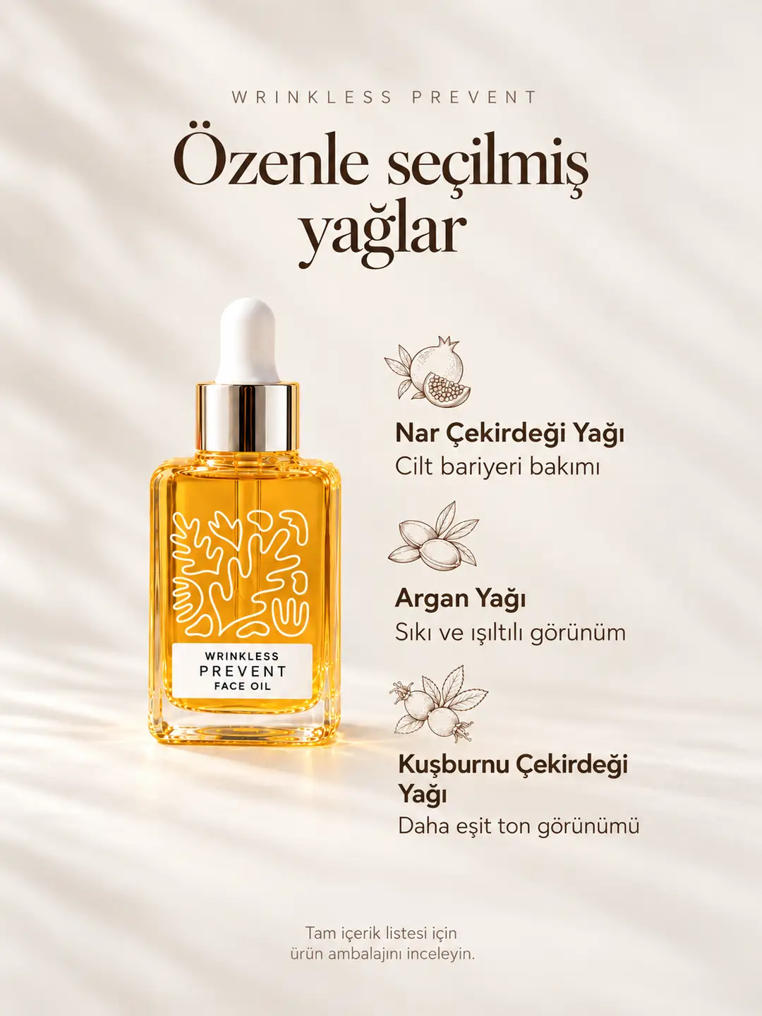 Dr.Lap Prevent Yaşlanma Karşıtı Yüz Yağı