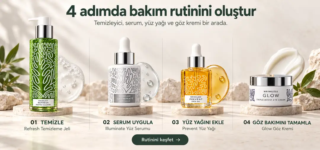 4 adımda bakım rutinini oluştur: Refresh, Illuminate, Prevent ve Glow